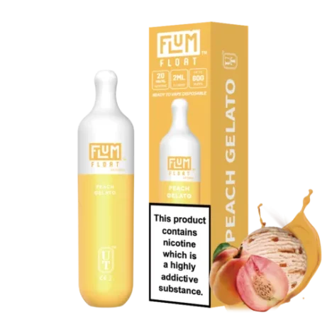 Flum Float Peach Gelato Disposable Vape