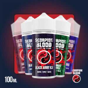 Scorpion Blood 100ml Freebase E-liquids