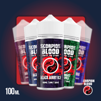 Scorpion Blood 100ml Freebase E-liquids