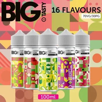 Big Tasty 100ml Freebase E-liquids