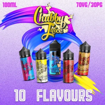 Chubby Juice 100ml Freebase E-liquids