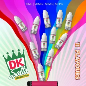 DK Salts Bar Edition 10ml Nicotine Salt E-liquids