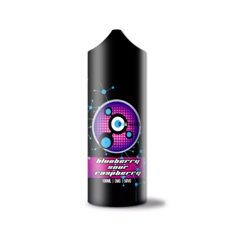 DNA 100ml Blueberry Sour Raspberry Vape Juice