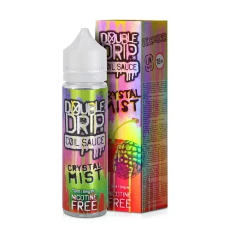 Double Drip Crystal Mist 50ml Freebase E-liquid