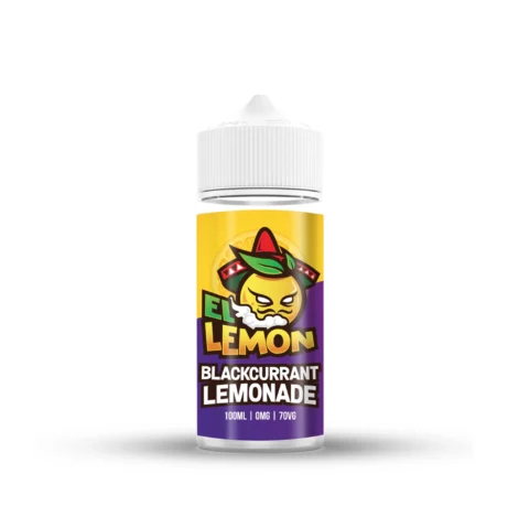 El Lemon Blackcurrant Lemonade 100ml Freebase E-liquid