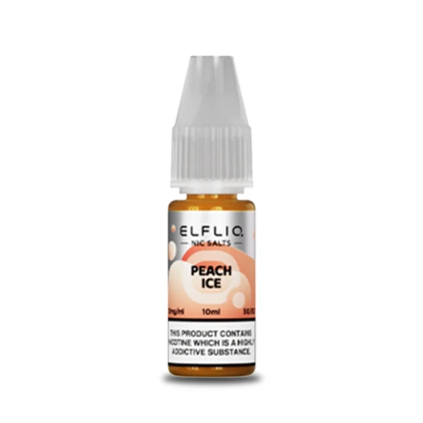 Elfliq Peach Ice 10ml Nic Salt