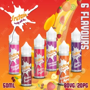 Frutasia 50ml Freebase E-liquids