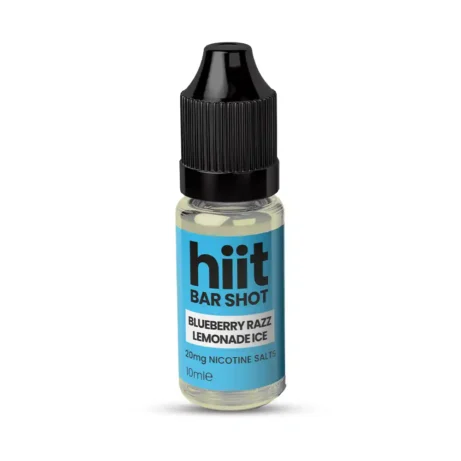 Hiit Bar 10ml Nic Salts Blueberry Razz Lemonade Ice