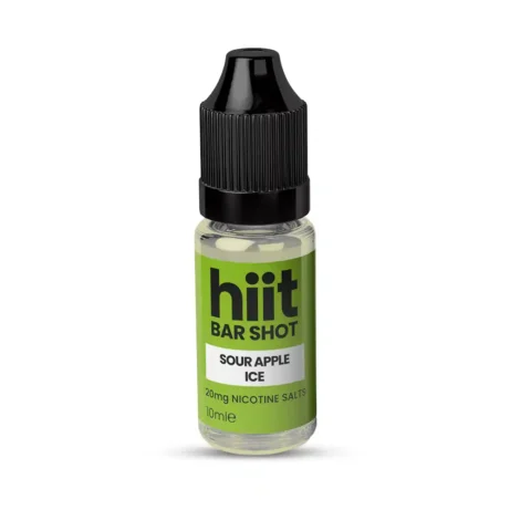 Hiit Bar 10ml Nic Salts Sour Apple Ice