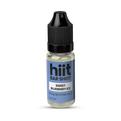 Hiit Bar 10ml Nic Salts Sweet Blueberry Ice