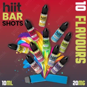 Hiit Bar Shot 10ml Nic Salt E-liquids