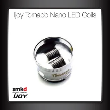 Ijoy Tornado Nano LED Vape Coils