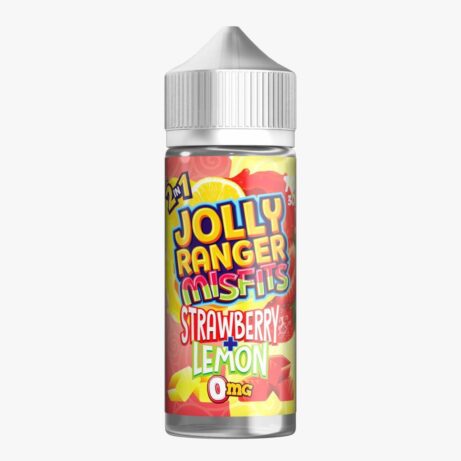 Jolly Ranger Strawberry & Lemon 100ml Freebase E-liquid