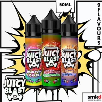 Juicy Blast 50ml Freebase E-liquids