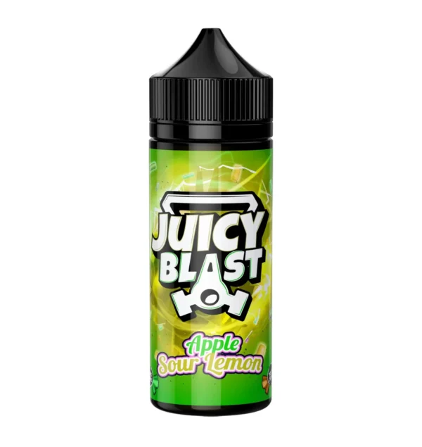 Juicy Blast Apple Sour Lemon 100ml Freebase E-liquids