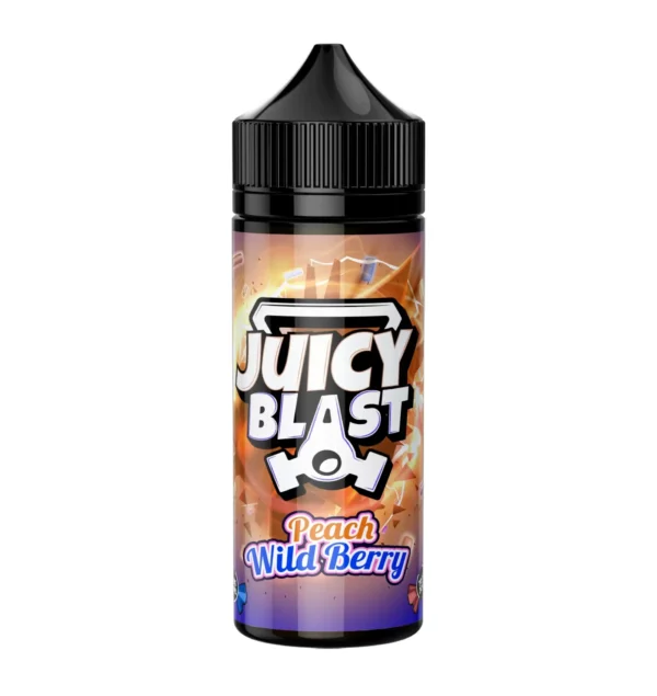 Juicy Blast Peach Wild Berry 100ml Freebase E-liquids