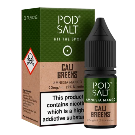 Pod Salt Amnesia Mango 20mg 10ml Nic Salt E-liquid