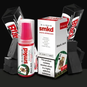 SMKD 10ml E-liquid Black Jack 18mg BBE.30.10.2022