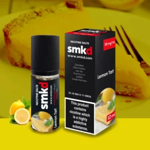 SMKD 10ml Nic Salts Lemon Tart 18mg BBE.11.11.2022