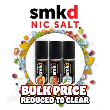 SMKD 10ml Nic Salts Reduced to Clear