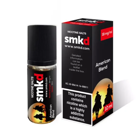 SMKD Nic Salts 10ml American Blend 18mg