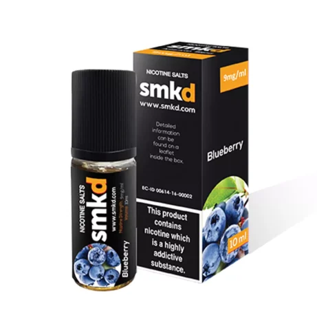 SMKD Nic Salts 10ml Blueberry 9mg