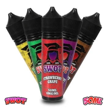 SWOT 50ml Freebase E-liquids