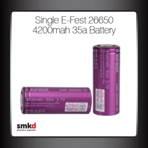 Single E-Fest 26650 4200mah 35a Vape Battery