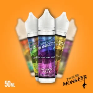 Twelve Monkeys 50ml Freebase E-liquids