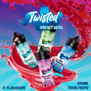 Twisted Menthol 100ml Freebase E-liquids