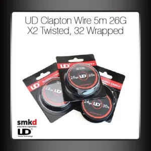 UD Clapton Wire 5m 26G X2 Twisted 32 Wrapped