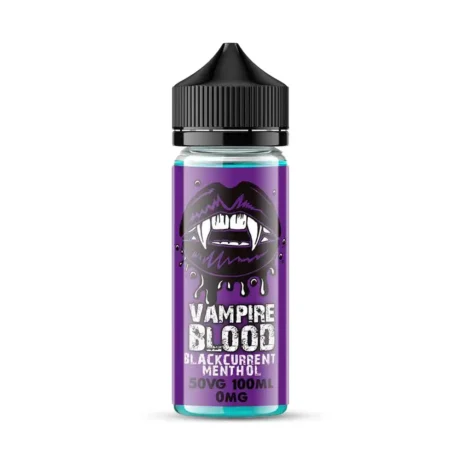 Vampire Blood 100ml E-Liquid Blackcurrent Menthol