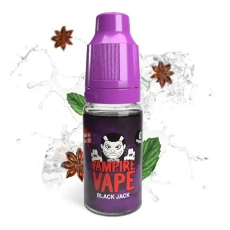 Vampire Vape Black Jack 6mg 10ml Freebase E-liquid