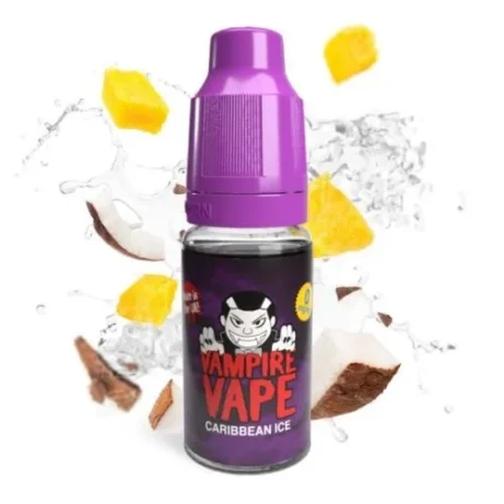 Vampire Vape Caribbean Ice 12mg 10ml Freebase E-liquid