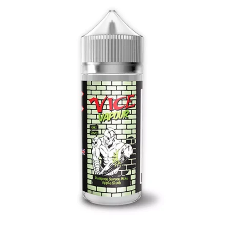 Vice Vapour 100ml E-Liquid Rampage Savage Mike – Apple Slush