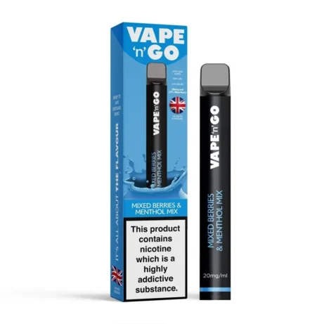 Vape N Go Mixed Berries & Menthol Mix Disposable Vape