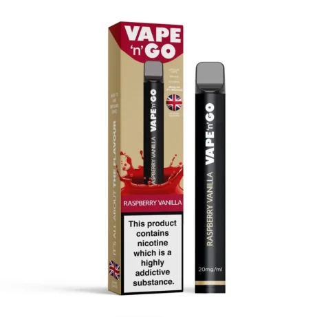 Vape N Go Raspberry Vanilla Disposable Vape