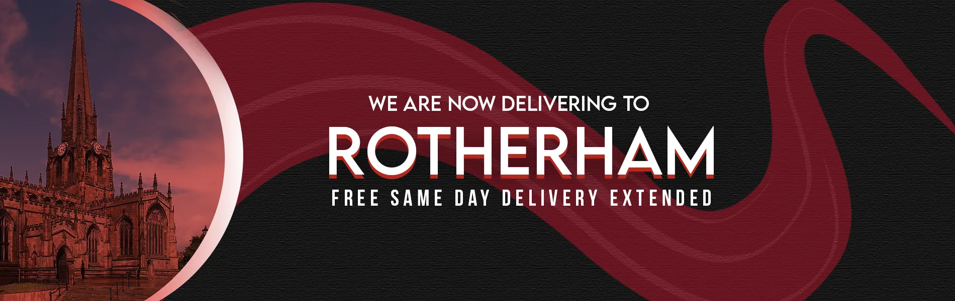 Banner image to illustrate Free Same Day Vape Delivery In Rotherham