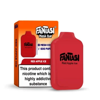 Fantasi Mesh Bar Red Apple Ice Flavoured Disposable Vape