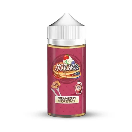 Hot Cakes 100ml e-Liquid Strawberry Shortstack