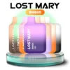 Lost Mary BM600 Disposable Vapes on a podium