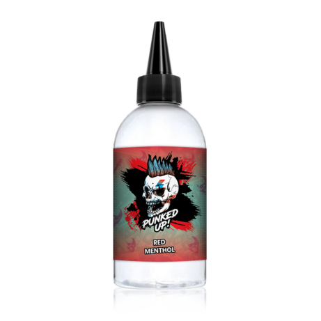 Punked Up Red Menthol 200ml Shortfill E-liquid