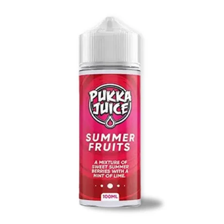 Pukka Juice 100ml Summer Fruits Eliquid