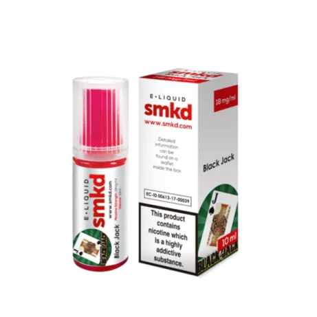 smkd E-liquid 10ml Black Jack 18mg