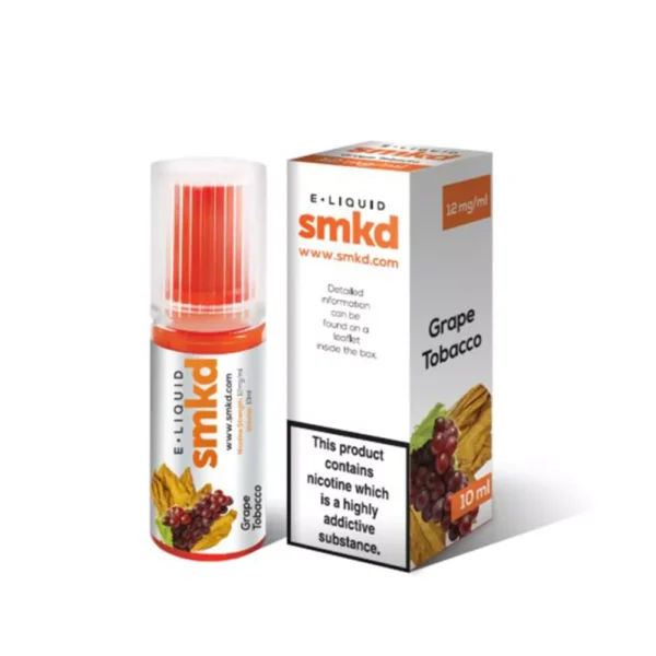 smkd E-liquid 10ml Grape Tobacco 12mg