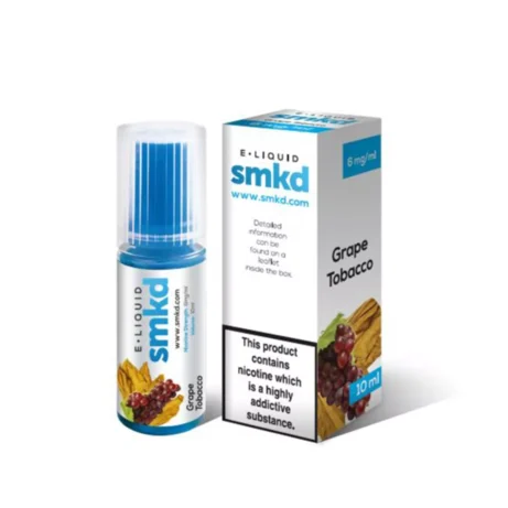 smkd E-liquid 10ml Grape Tobacco 6mg