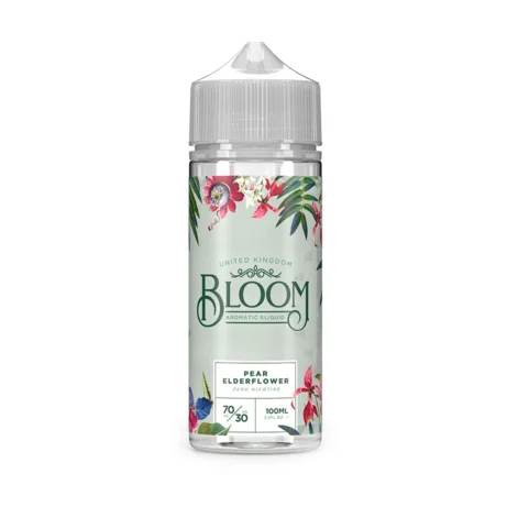 Bloom 100ml E-Liquid Pear Elderflower