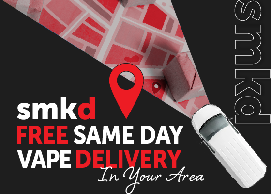 Smkd Free Same Day Vape Delivery