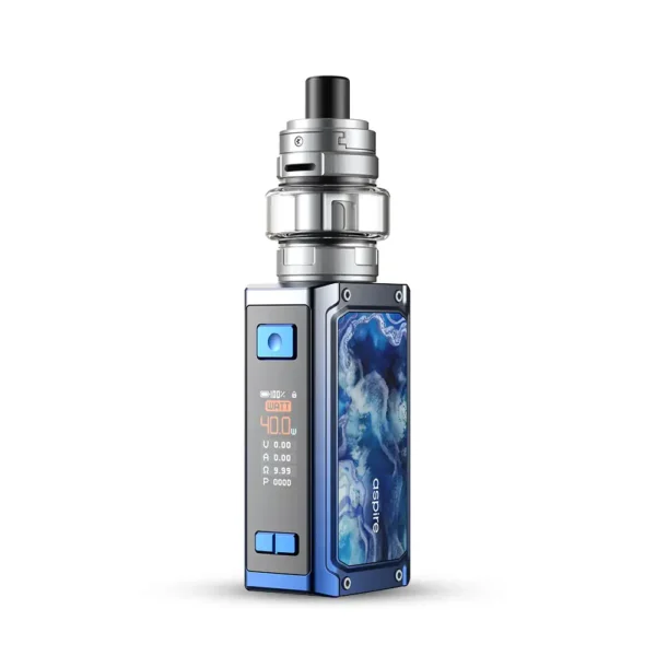 Aspire Rover Plus Blue Silver Fade Vape Kit