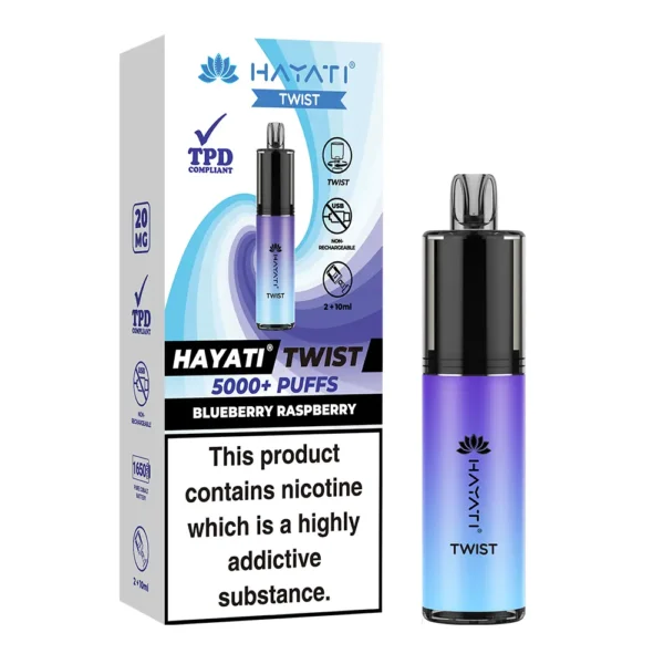 Hayati Twist 5000 Blueberry Raspberry